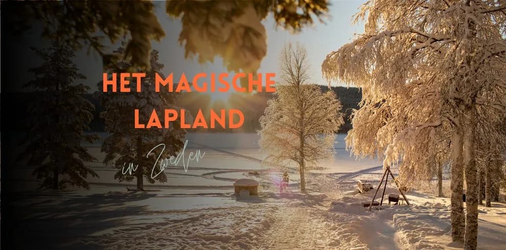 Actieve wintervakantie Zweden